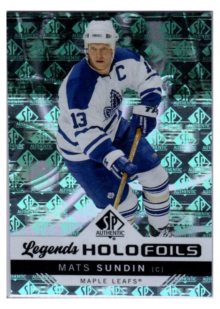 2024-25 SP Authentic Holofoil Legends Mats Sundin #HFL-4 card