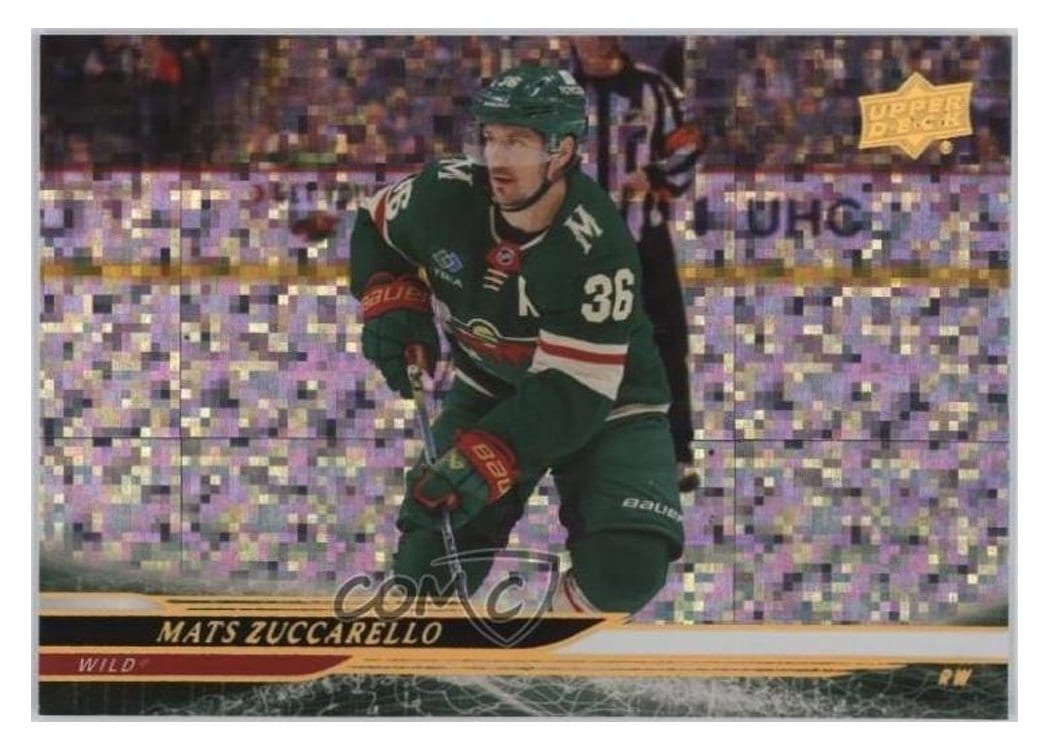 2024-25 Upper Deck Base Set Mats Zuccarello #566 card
