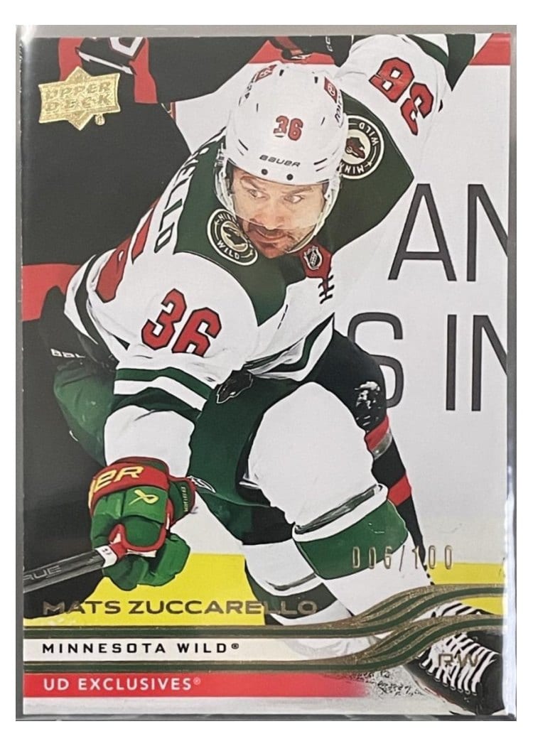 2025-26 Upper Deck Base Set Mats Zuccarello #86 card