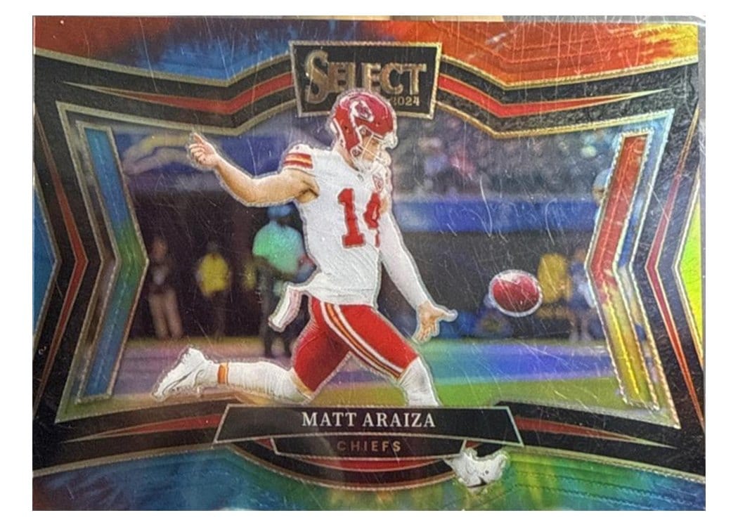 2024 Panini Select Base Set Matt Araiza #481 card