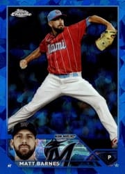 2023 Topps Chrome Update Sapphire Edition Base Set Matt Barnes #USCS166 card