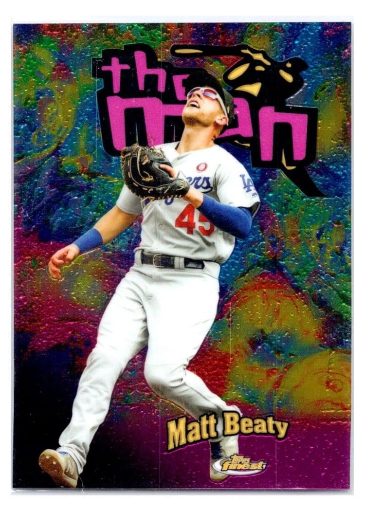 2020 Finest The Man Matt Beaty #FTM-14 card