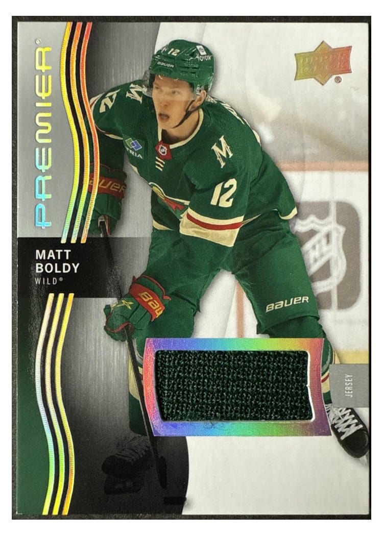 2023-24 Upper Deck Premier Base Set Matt Boldy #2 card