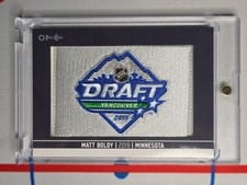 2024-25 O-Pee-Chee First Round Draft Patches Matt Boldy #DP-25