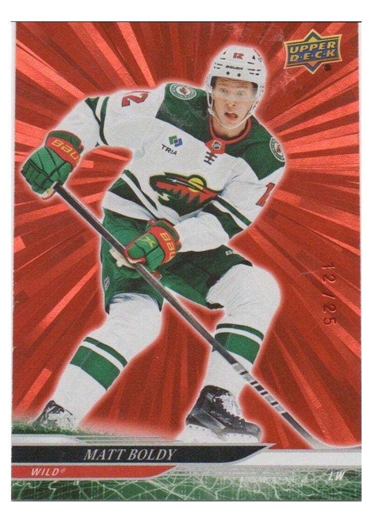 2024-25 Upper Deck Base Set Matt Boldy #96 card