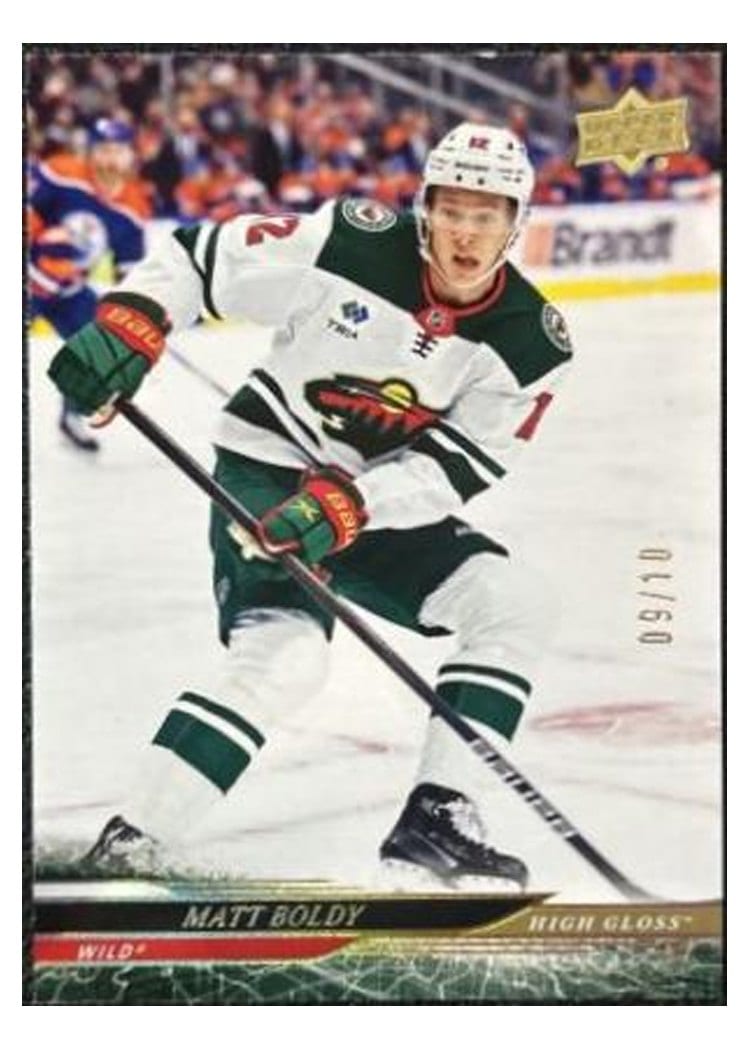 2024-25 Upper Deck Base Set Matt Boldy #96 card