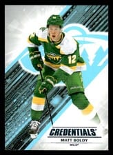 2024-25 Upper Deck Credentials Base Set Matt Boldy #67 card