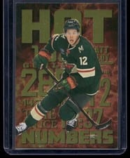 2025-26 Flair Hot Numbers Matt Boldy #HN-22 card
