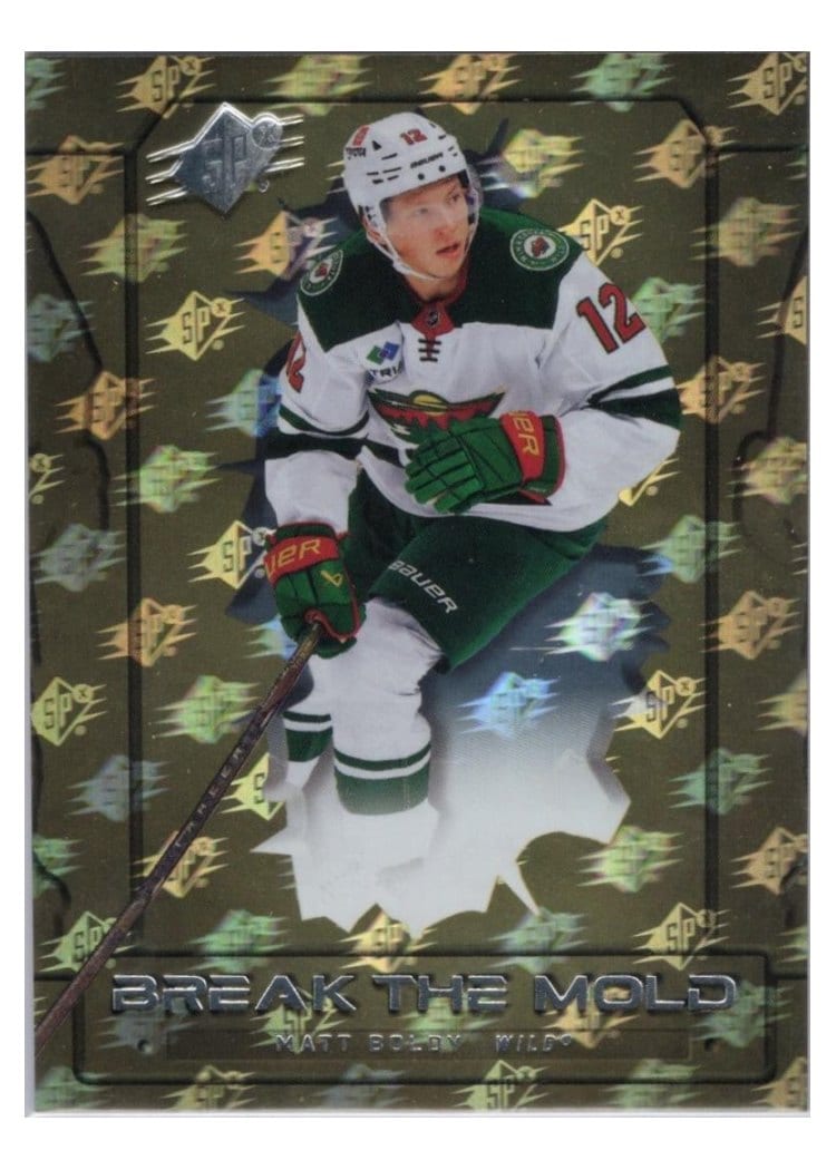 2025-26 SPx Break the Mold Matt Boldy #BM-11 card