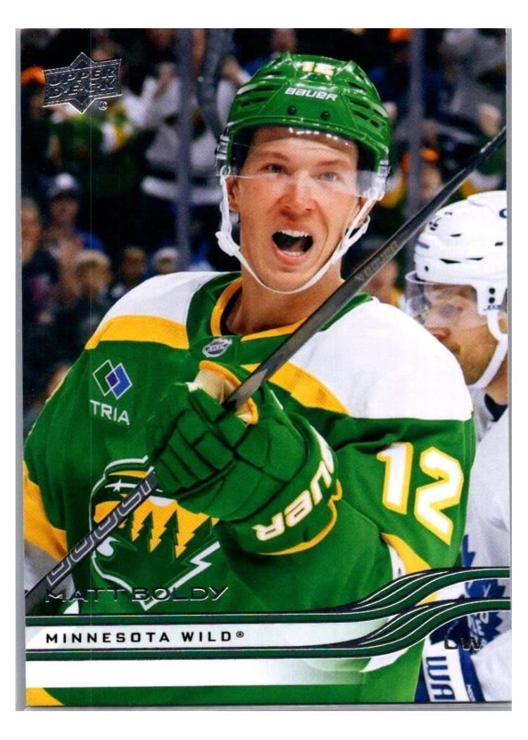 2025-26 Upper Deck Base Set Matt Boldy #81 card