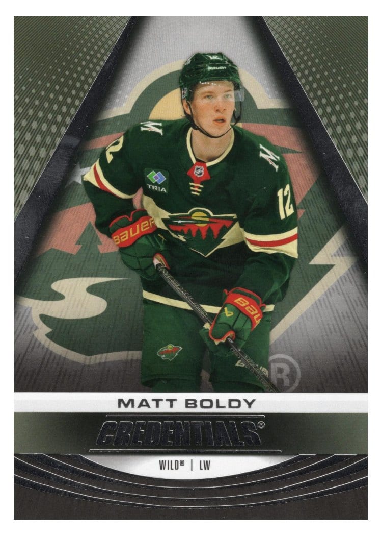 2025-26 Upper Deck Credentials Base Set Matt Boldy #12 card