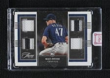 2022 Panini Three and Two Rookie Quad Jerseys Matt Brash #RQJ-MB card