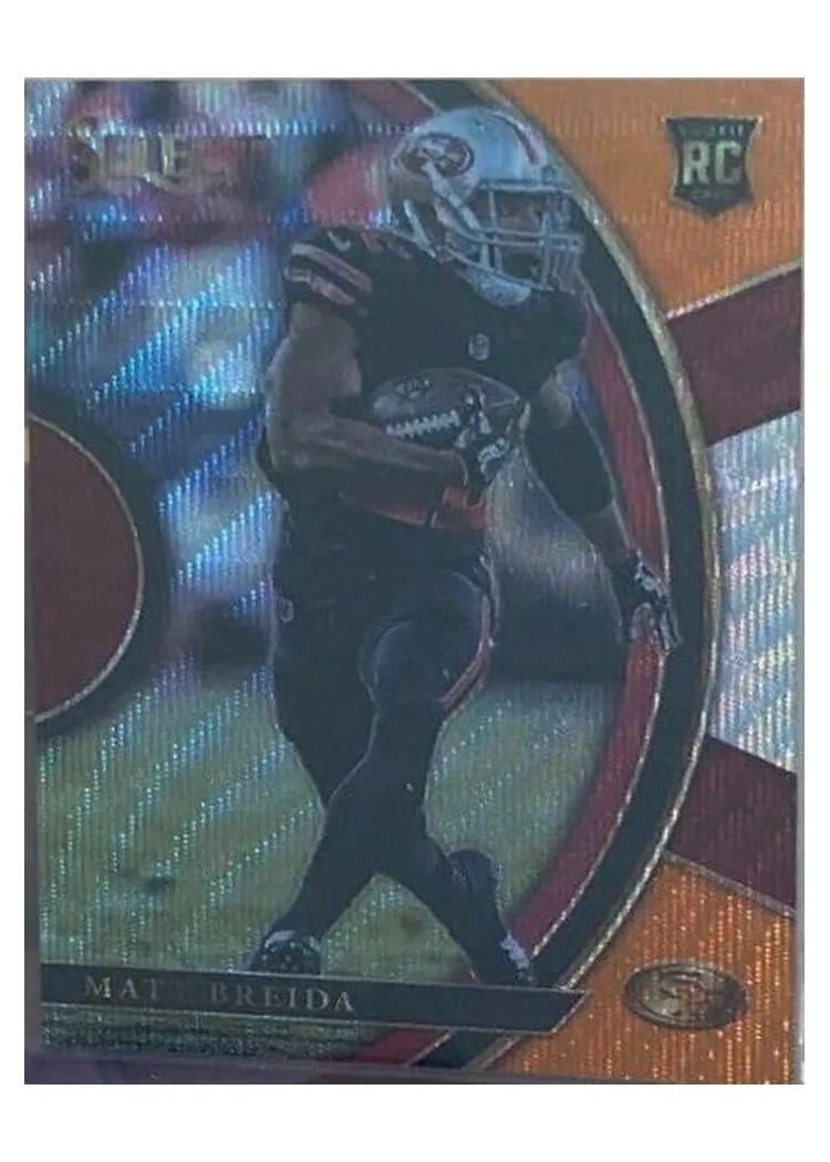 2017 Panini Select Base Set Matt Breida #9 card