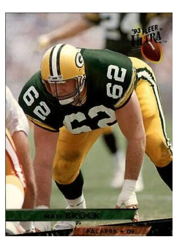 1993 Ultra Matt Brock #142 card