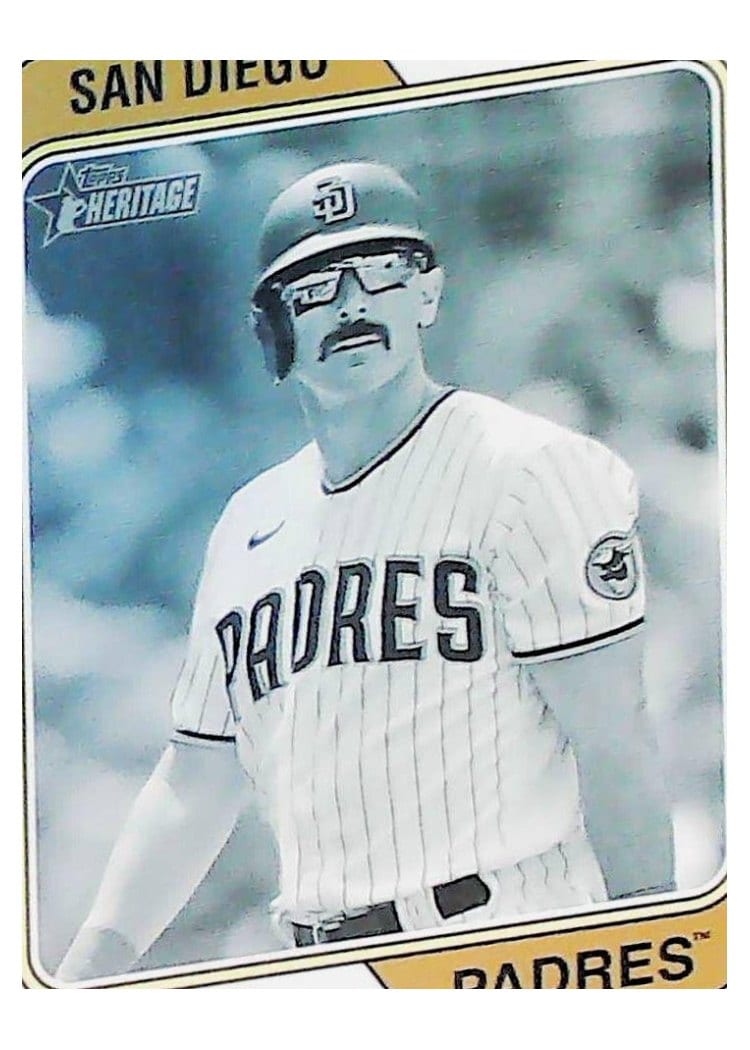 2023 Topps Heritage Base Set Matt Carpenter #574 card