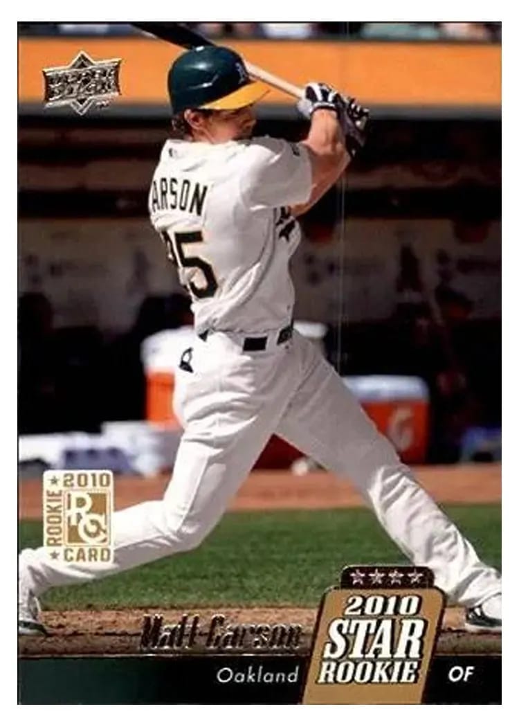 2010 Upper Deck Matt Carson #34 card