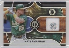 2022 Topps Tribute Stamp of Approval Matt Chapman #SOA-MC card
