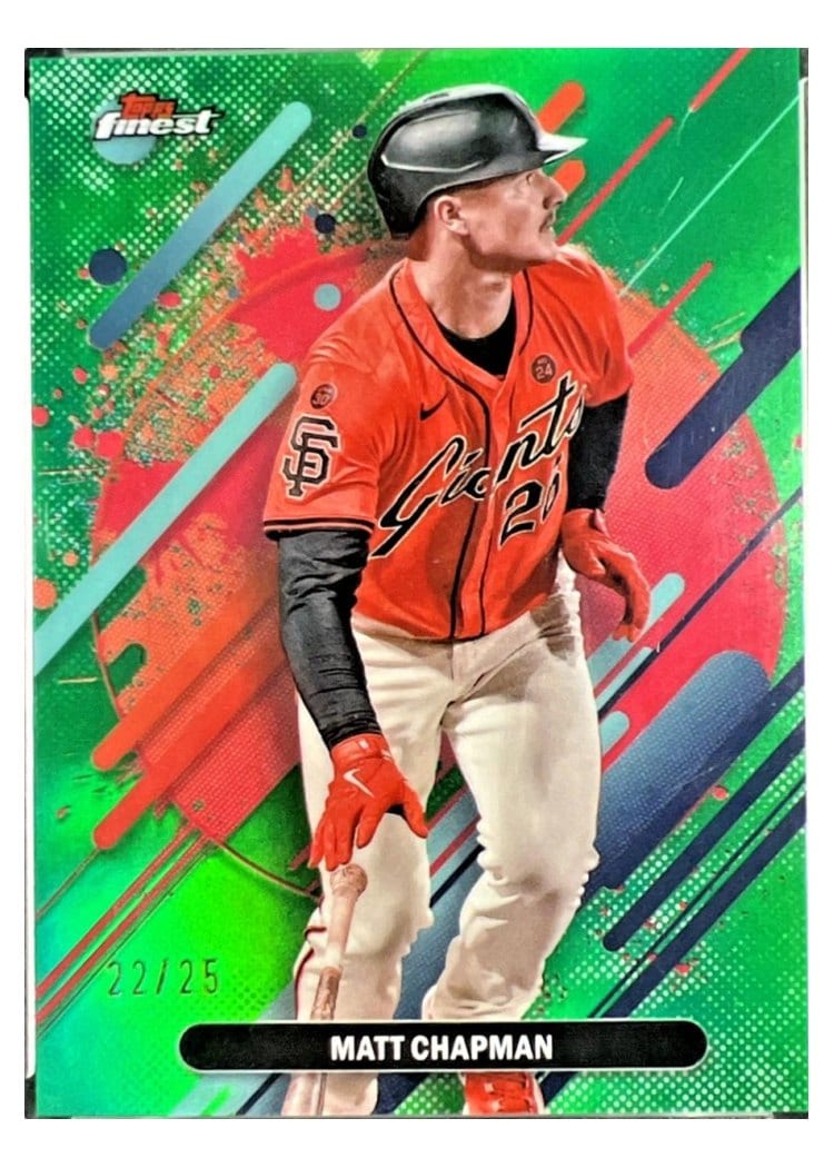 2025 Finest Base Set Matt Chapman #263 card