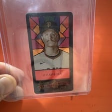 2025 Topps Allen & Ginter Mini Stained Glass Matt Chapman #97 card