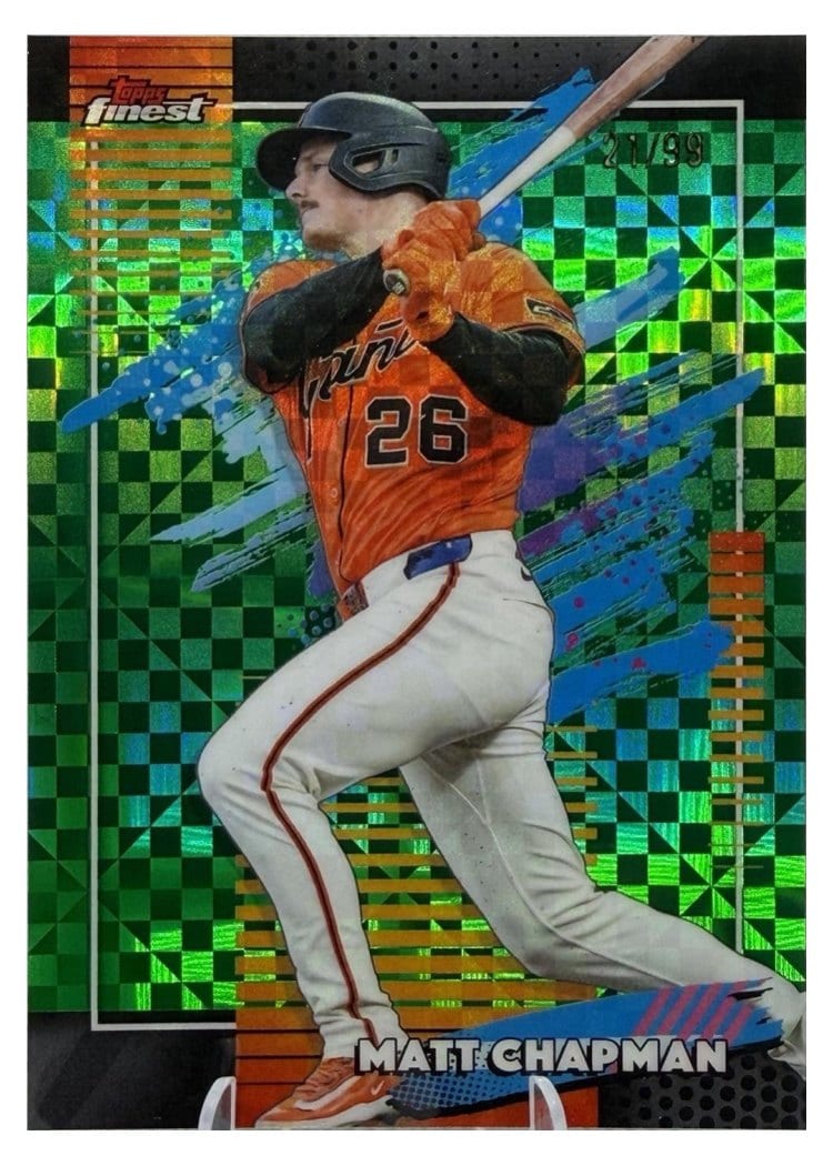 2026 Topps Finest Matt Chapman #111 card