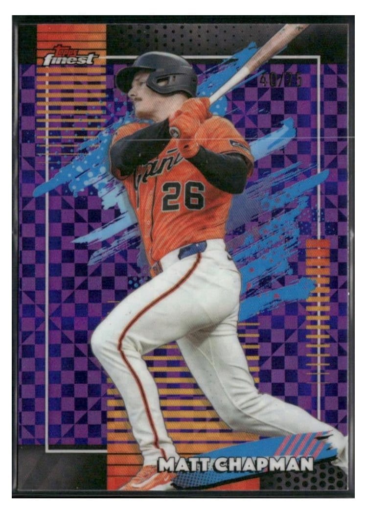 2026 Topps Finest Matt Chapman #111 card