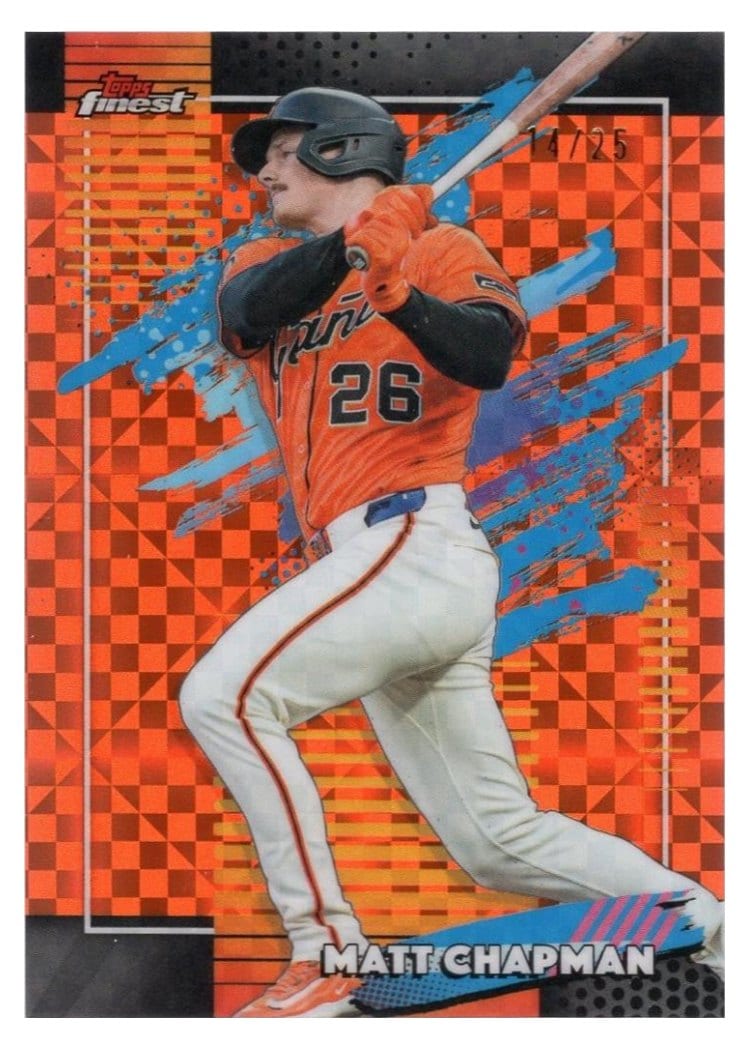 2026 Topps Finest Matt Chapman #111 card