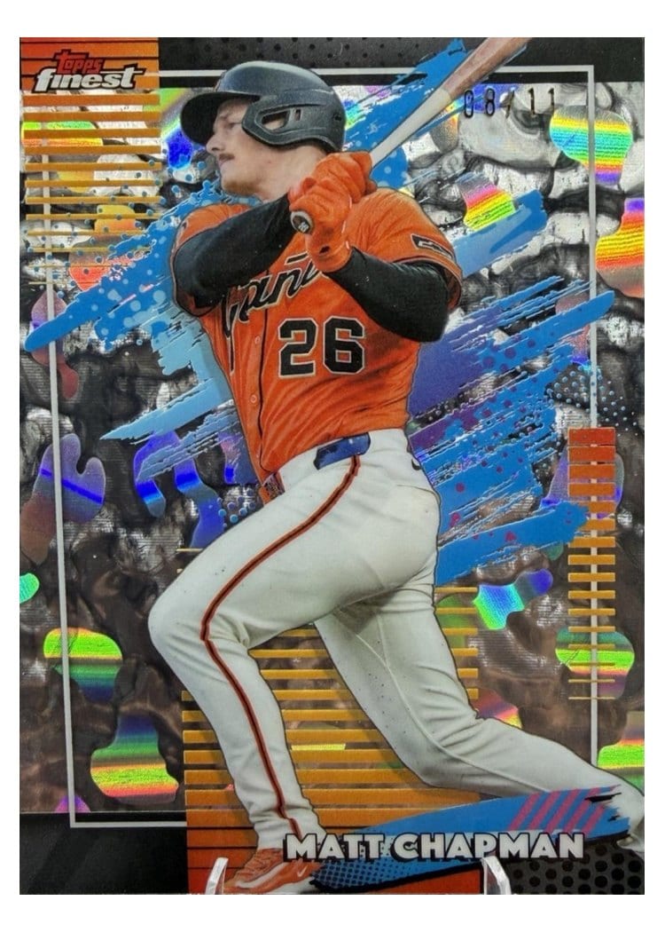 2026 Topps Finest Matt Chapman #111 card