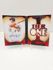 2026 Topps Tier One Autographed Tier One Relics Die Cut Book Matt Chapman #ARDB-MC card