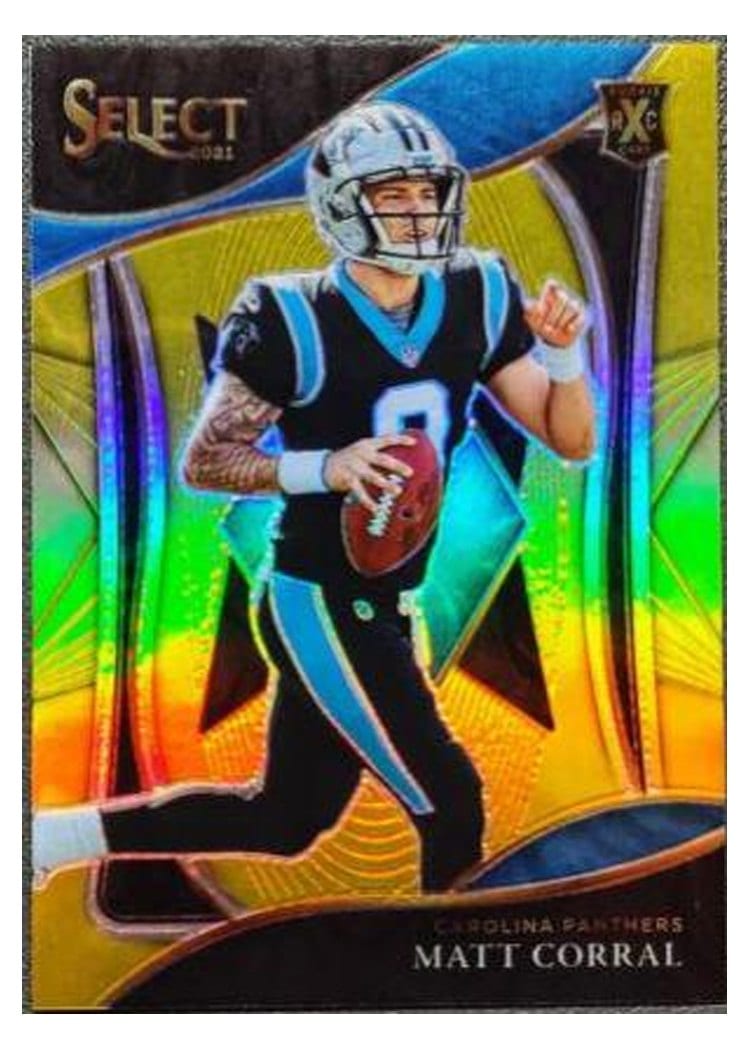2021 Panini Select Base Set Matt Corral #404 card