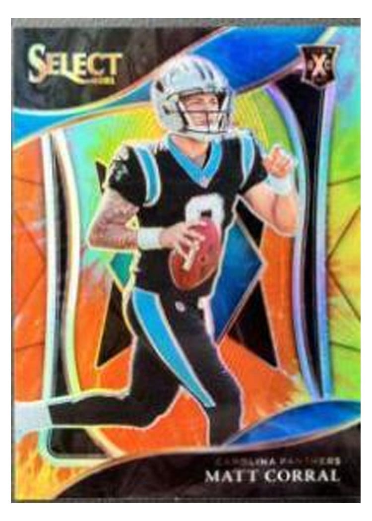 2021 Panini Select Base Set Matt Corral #404 card