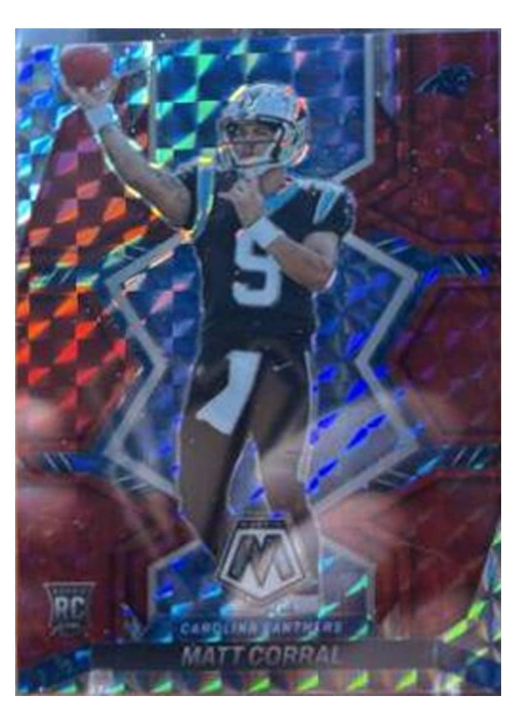 2022 Panini Mosaic Base Set Matt Corral Red #273 card
