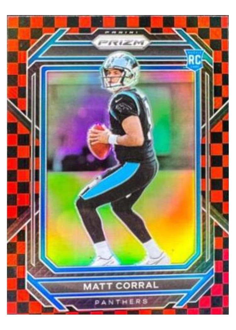 2022 Panini Prizm Base Set Matt Corral #304 card