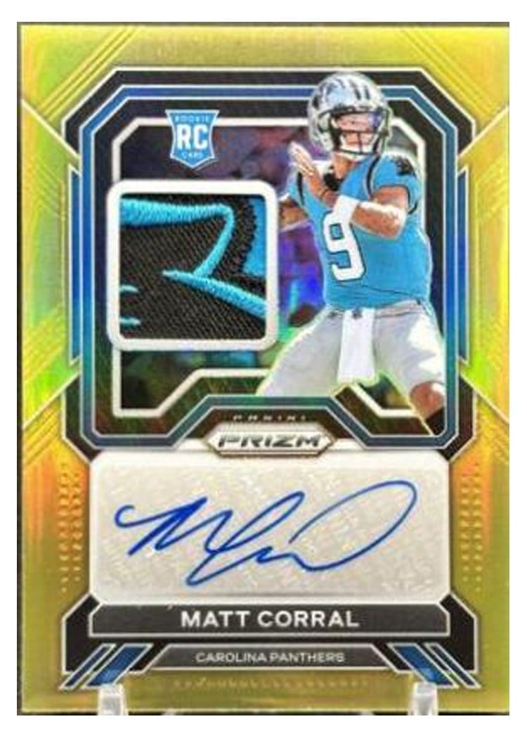 2022 Panini Prizm Base Set Matt Corral #304 card