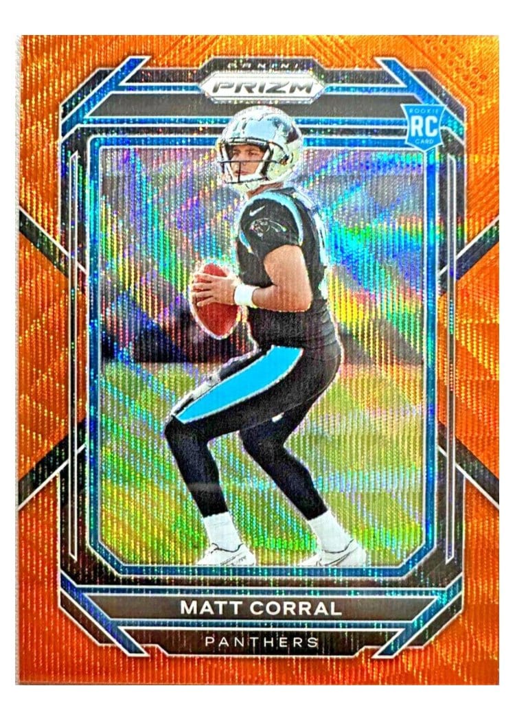 2022 Panini Prizm Base Set Matt Corral #304 card