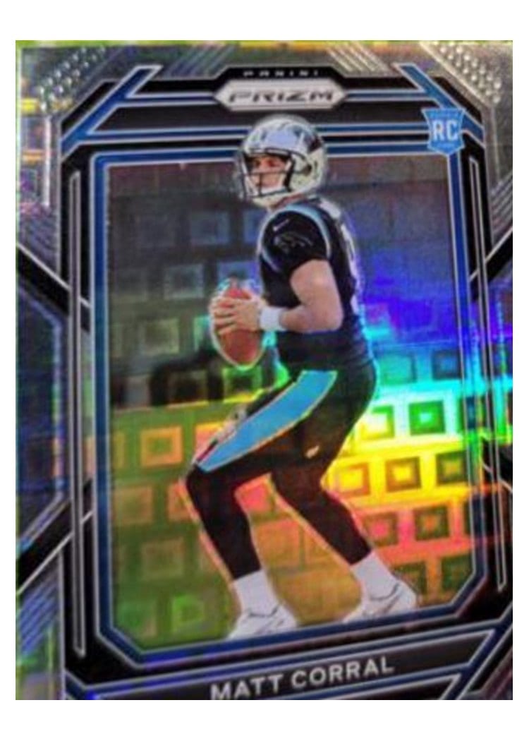 2022 Panini Prizm Base Set Matt Corral Pandora #304 card