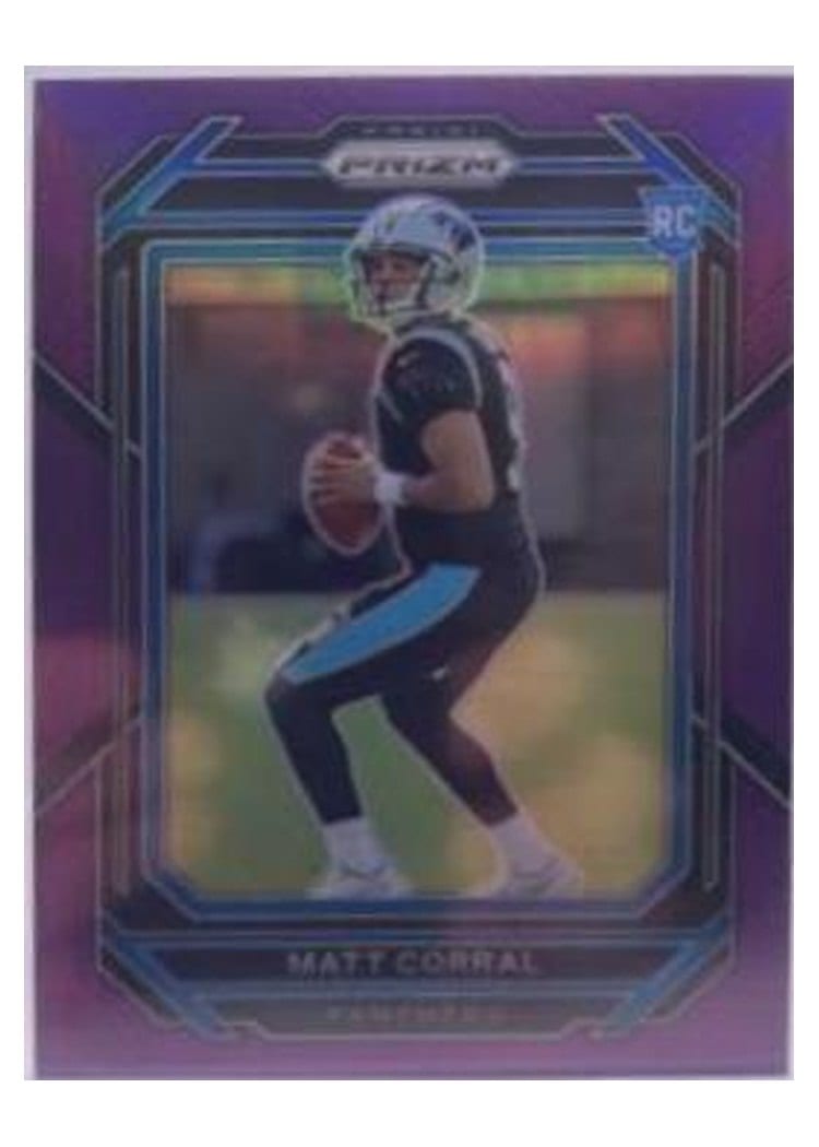 2022 Panini Prizm Base Set Matt Corral #304 card