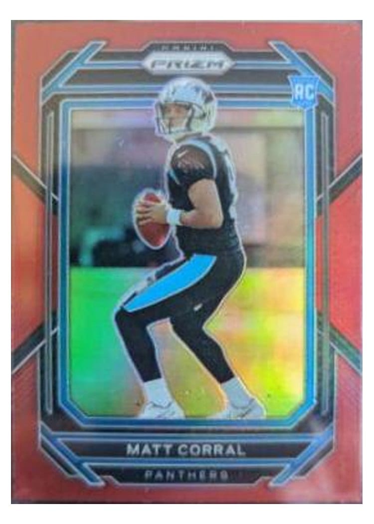 2022 Panini Prizm Base Set Matt Corral #304 card