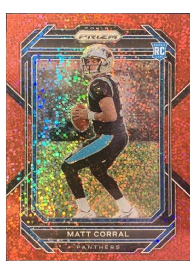 2022 Panini Prizm Base Set Matt Corral #304 card