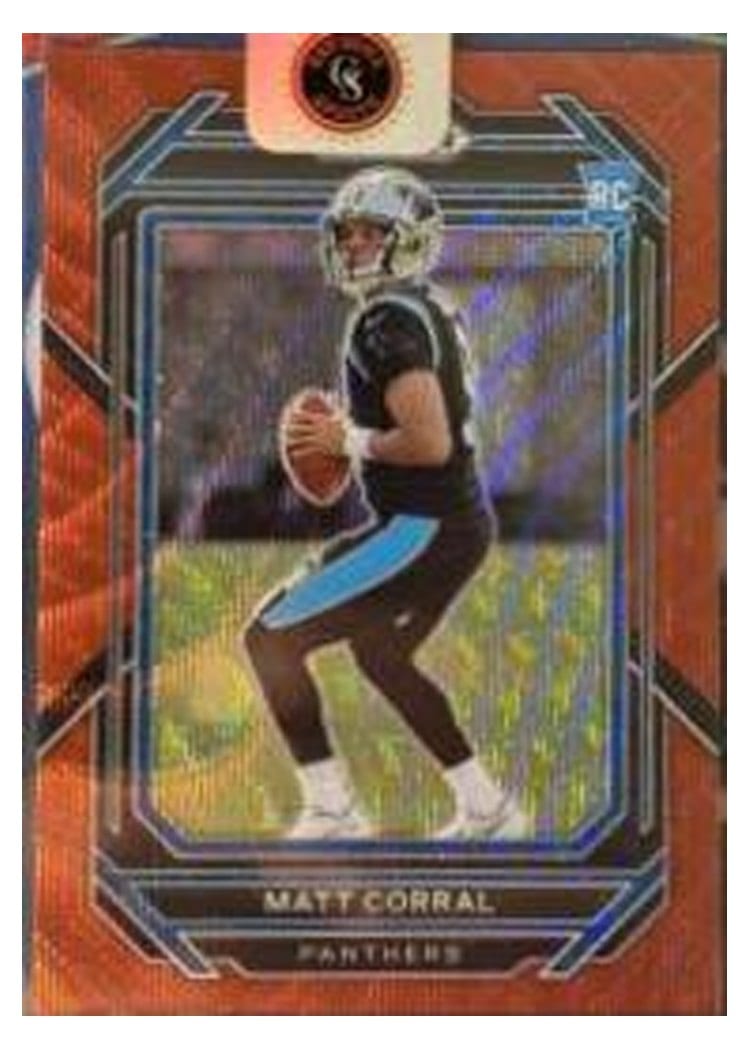 2022 Panini Prizm Base Set Matt Corral #304 card