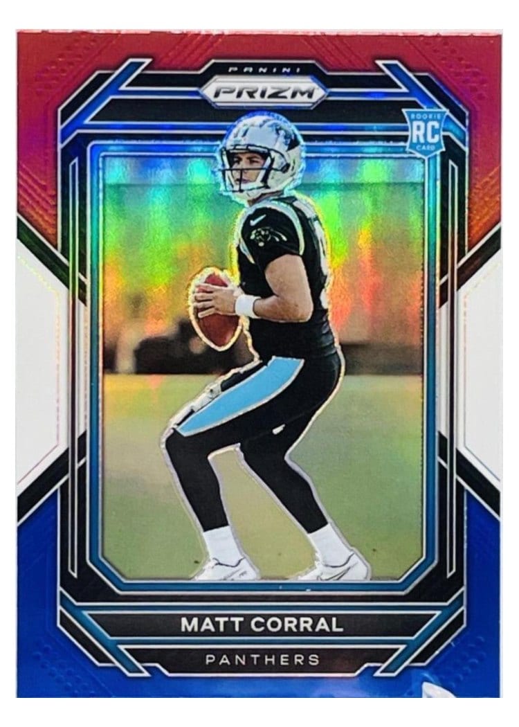2022 Panini Prizm Base Set Matt Corral #304 card