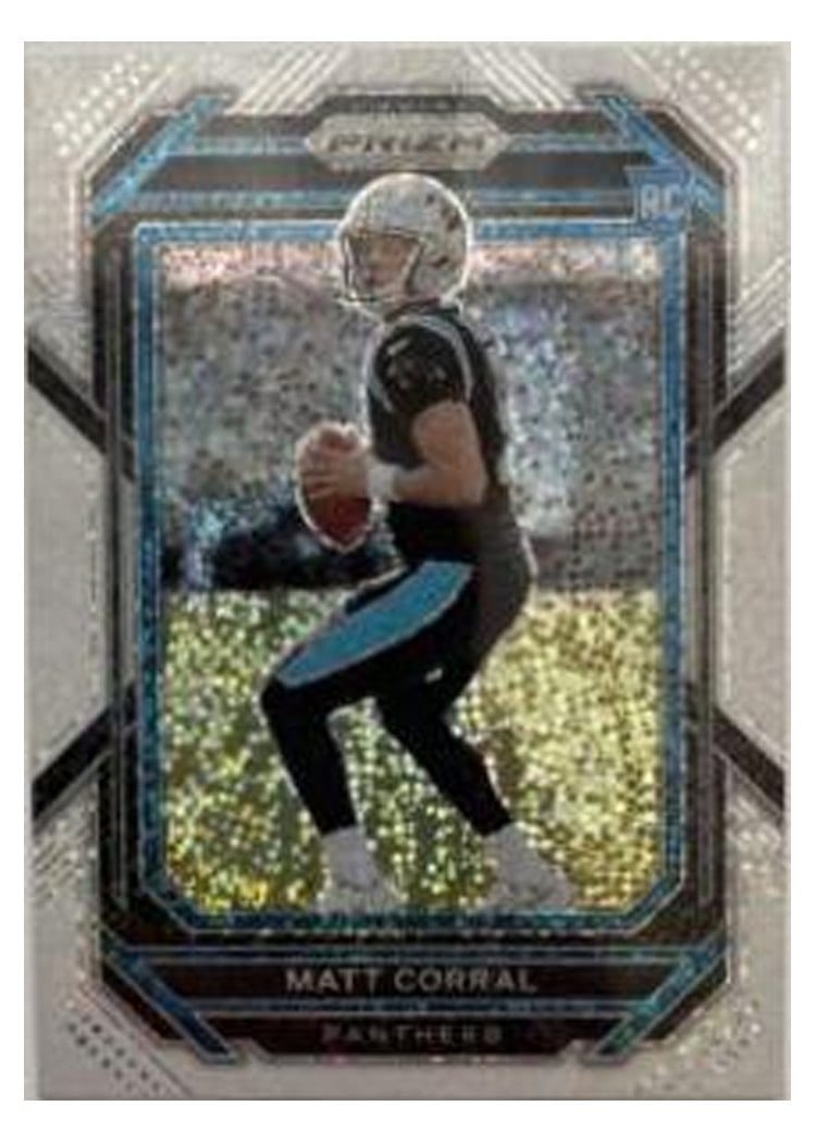 2022 Panini Prizm Base Set Matt Corral #304 card