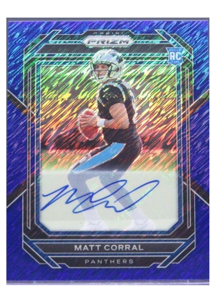 2022 Panini Prizm Base Set Matt Corral #304 card