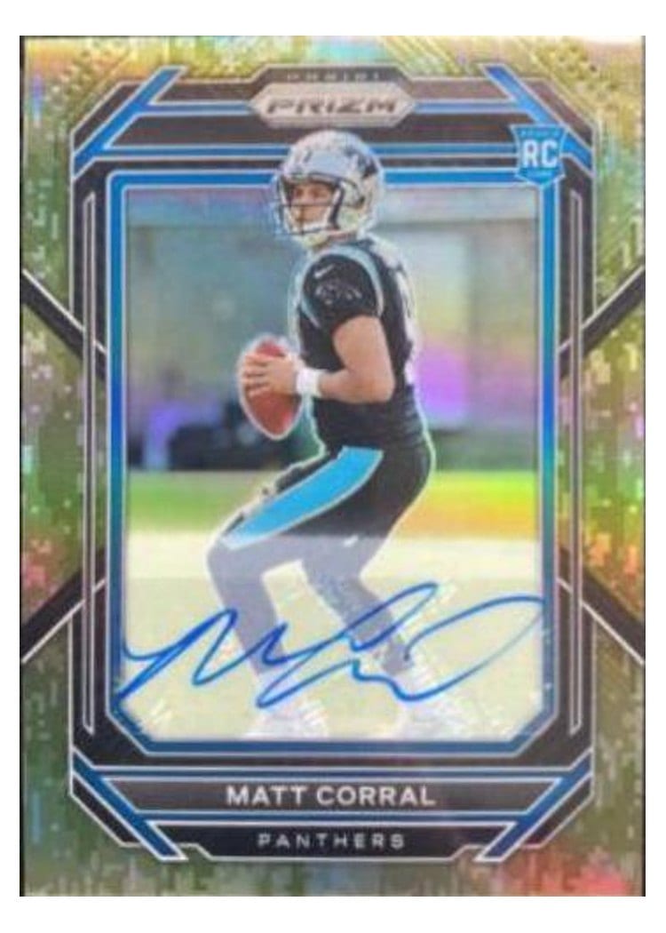 2022 Panini Prizm Base Set Matt Corral #304 card