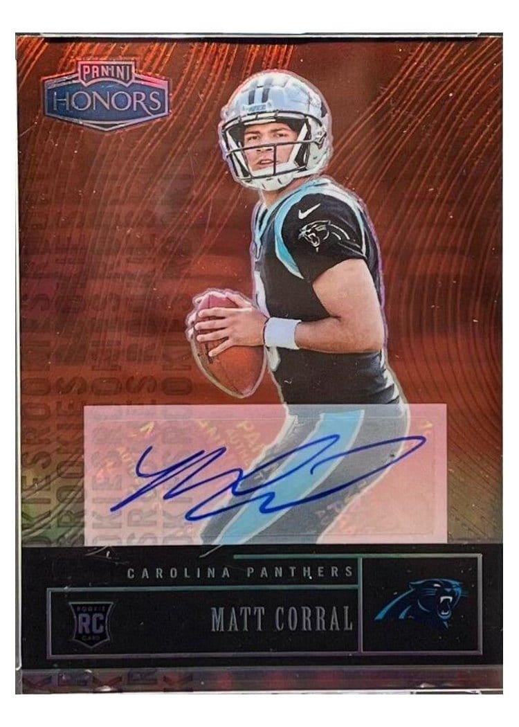 2022 Panini Prizm Base Set Matt Corral #304 card