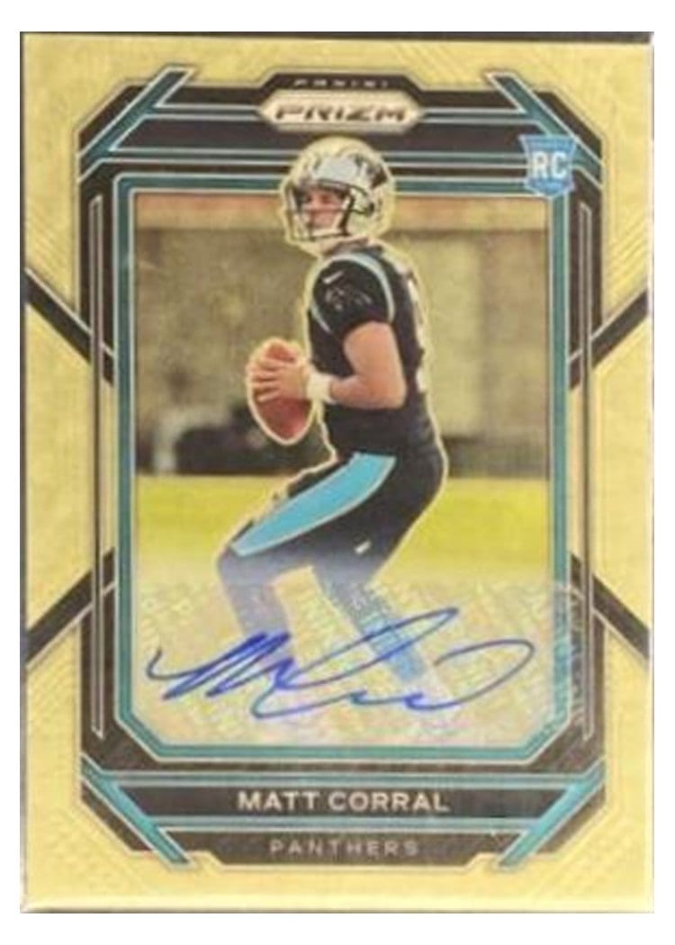 2022 Panini Prizm Base Set Matt Corral #304 card