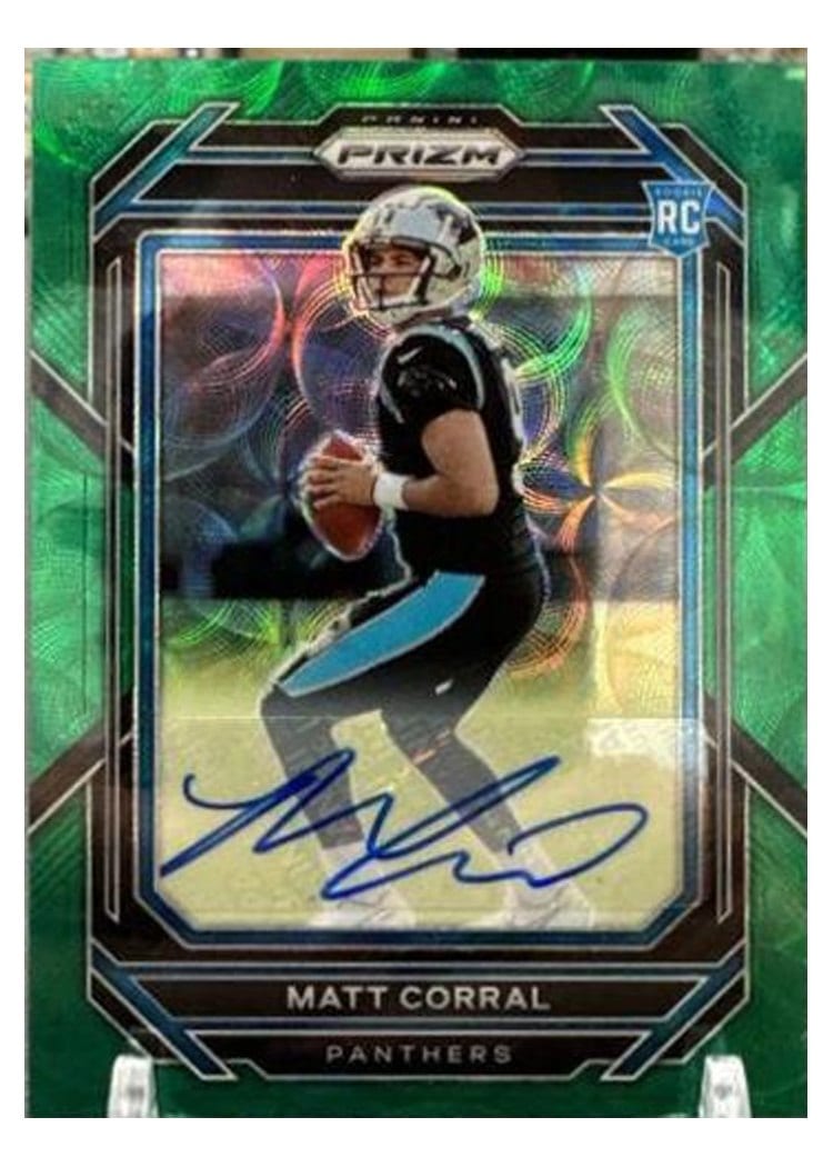 2022 Panini Prizm Base Set Matt Corral #304 card