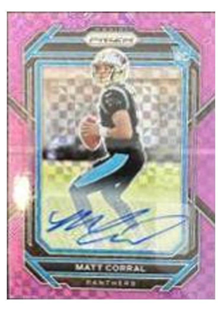 2022 Panini Prizm Base Set Matt Corral #304 card