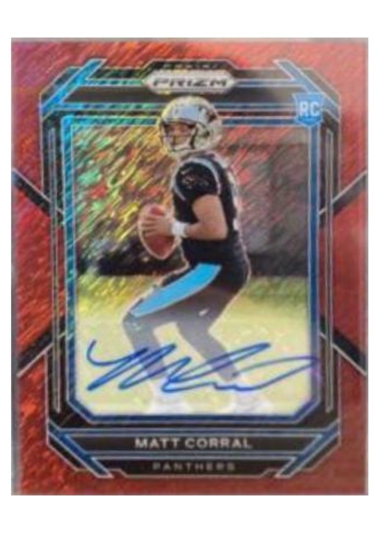 2022 Panini Prizm Base Set Matt Corral #304 card