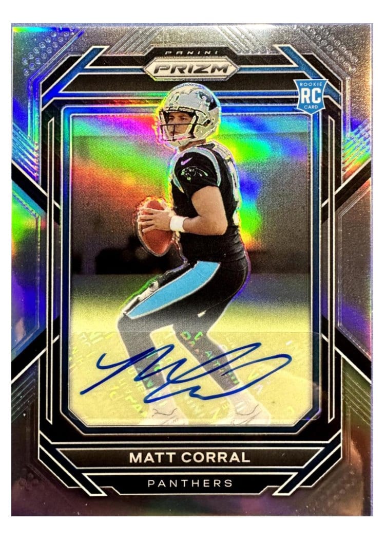 2022 Panini Prizm Base Set Matt Corral #304 card