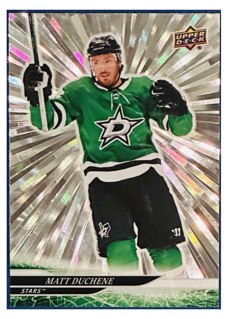 2024-25 Upper Deck Base Set Matt Duchene Outburst Silver #297 card